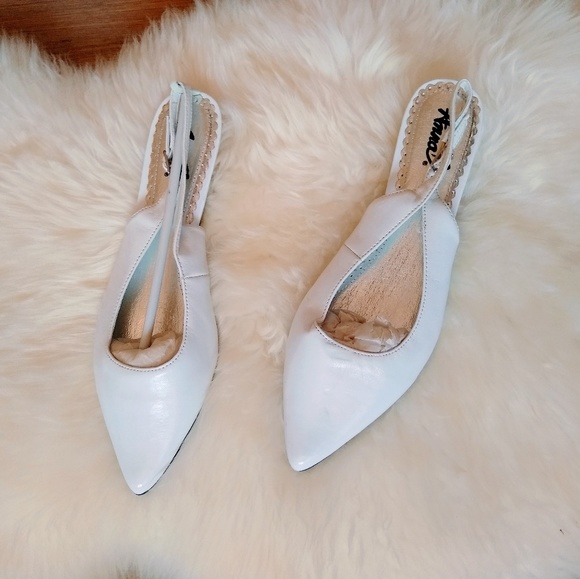 Anna white pointed  Shoes Size 7.5 - Picture 4 of 6
